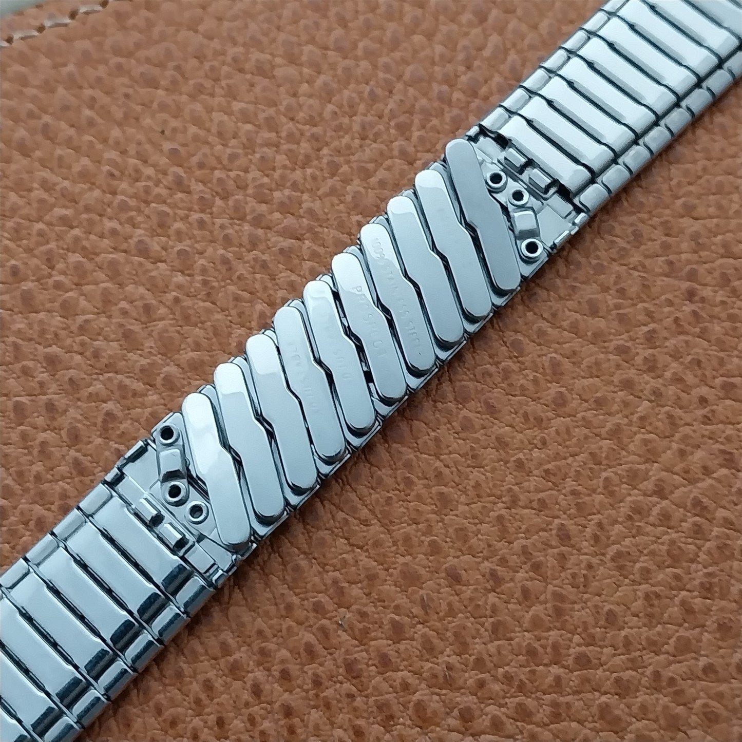 11/16" 17.2mm Stainless Steel Scott Unused nos 1970s Vintage Watch Band