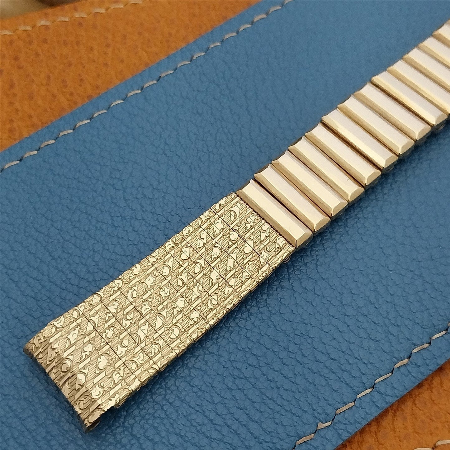 17mm 10k Gold-Filled Classic Kestenmade USA 1960s Vintage Watch Band