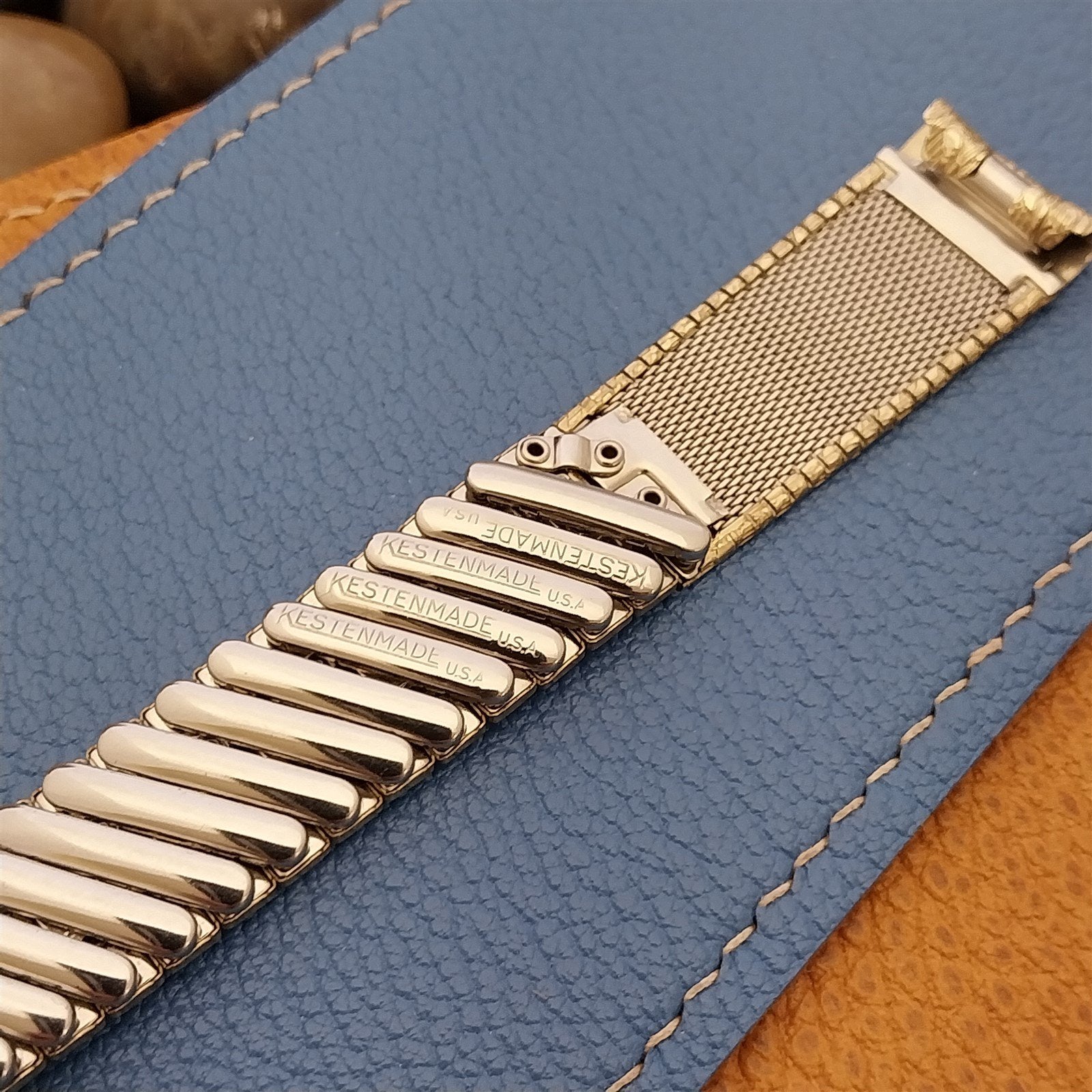 17mm 10k Gold-Filled Classic Kestenmade USA 1960s Vintage Watch Band