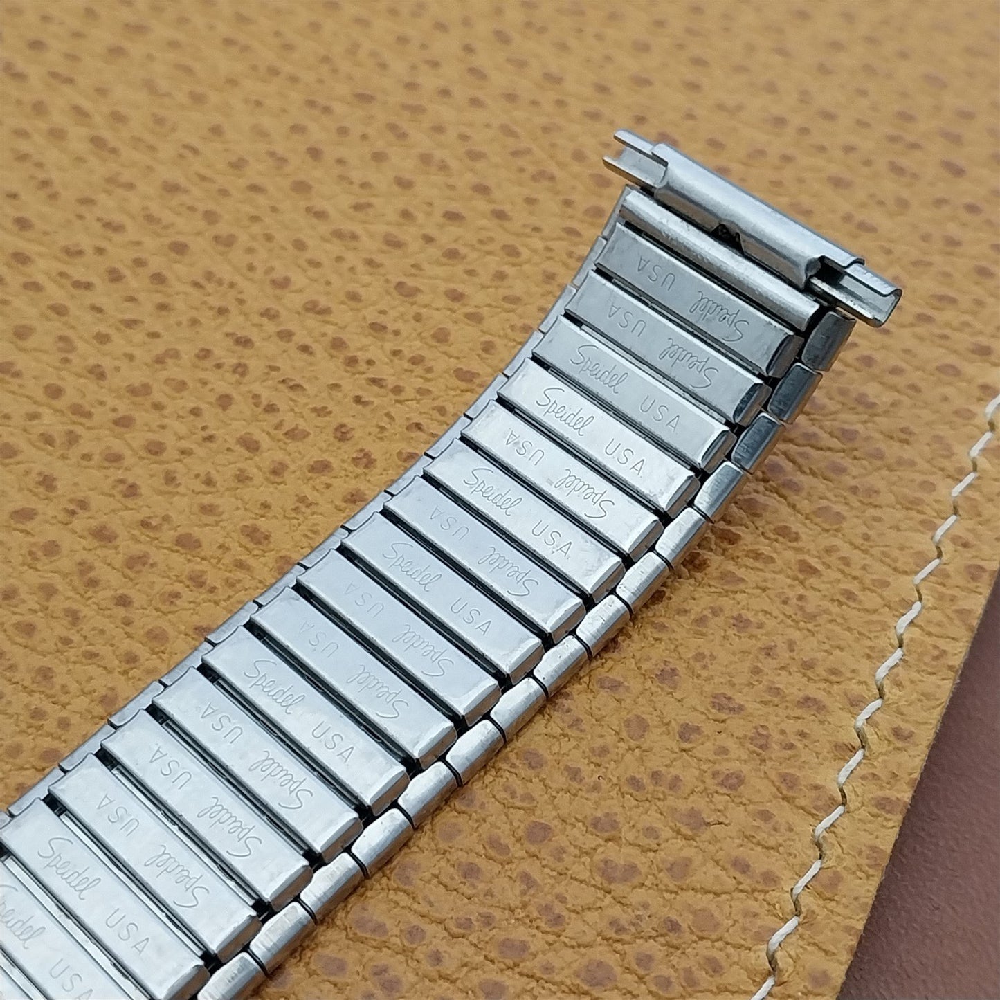 22mm 20mm Speidel Vintage Wide Stainless Steel Long Expansion nos Watch Band
