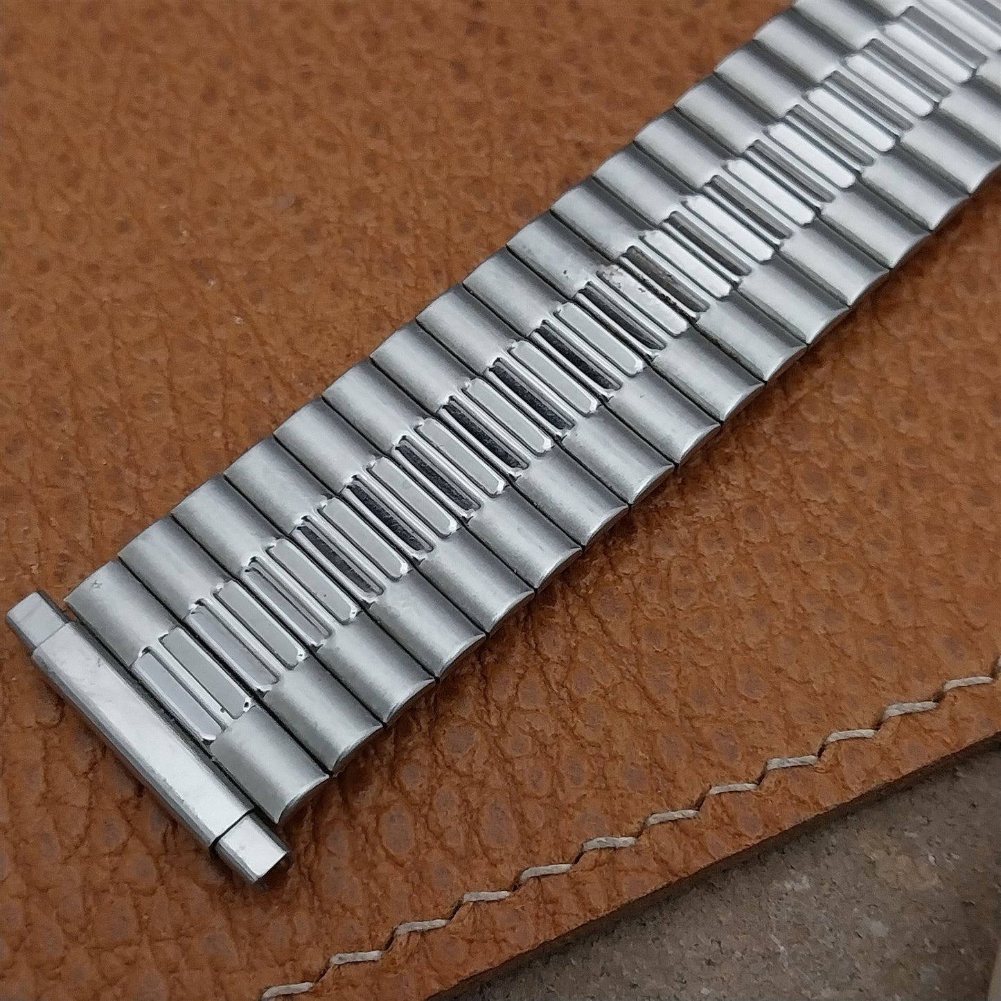 22mm 20mm Speidel Wide Stainless Steel Expansion Unused Vintage Watch Band