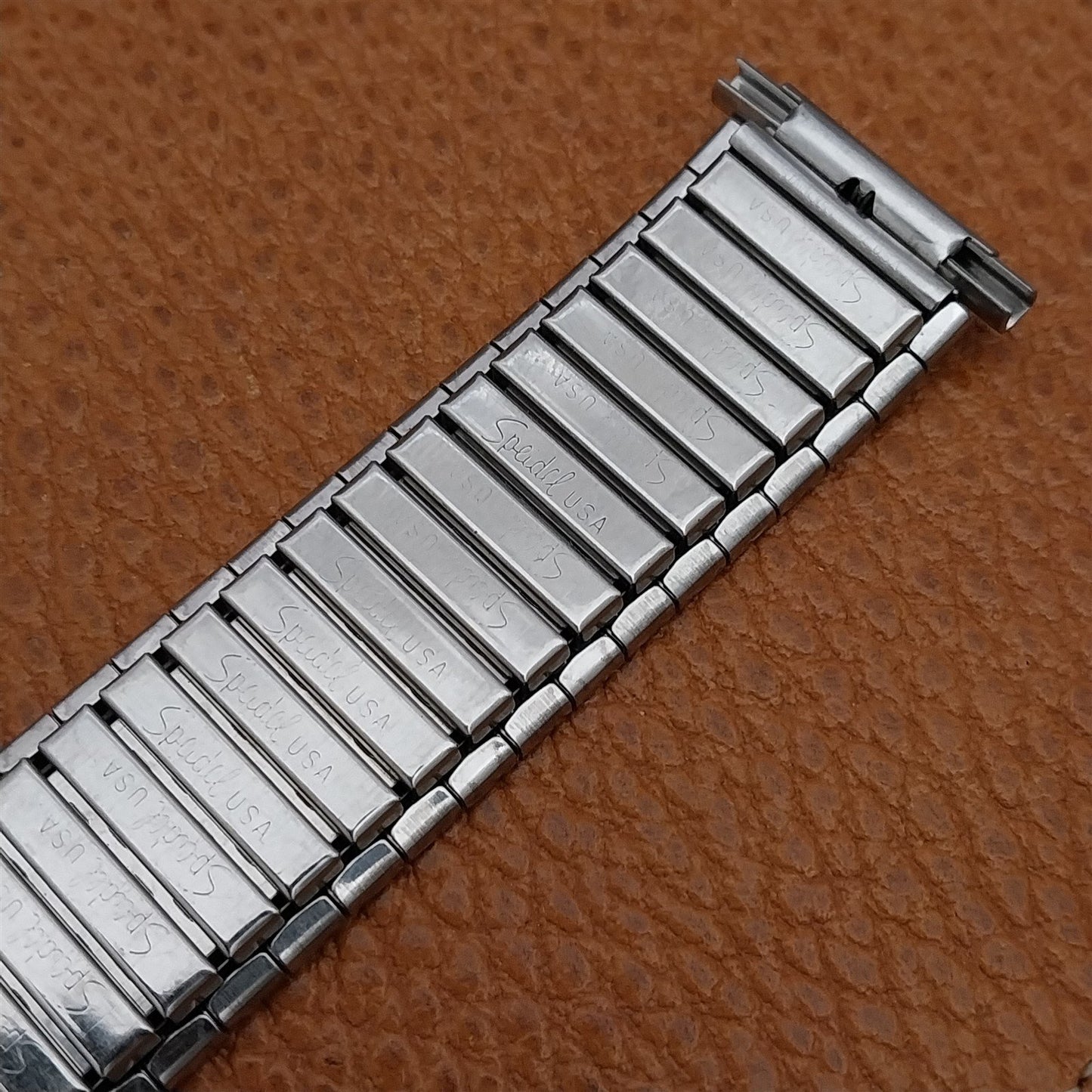 22mm 20mm Speidel Wide Stainless Steel Expansion Unused Vintage Watch Band