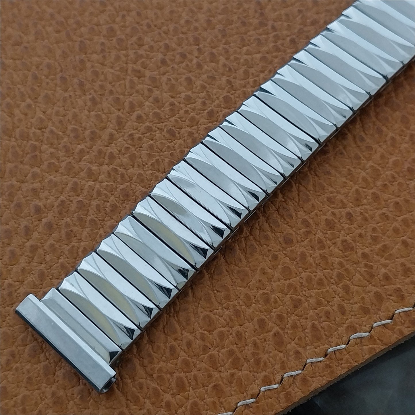 16mm 18mm 19mm Stainless Steel Gemex 1950s Unused Vintage Watch Band