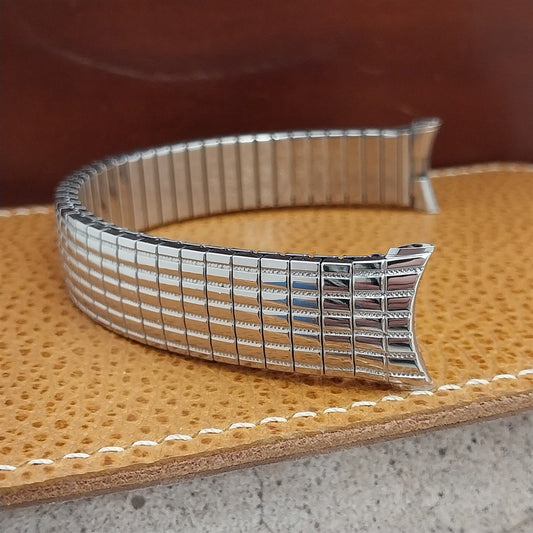 19mm 18mm Stainless Steel Long Speidel Tribune Twistoflex 70s Unused Watch Band