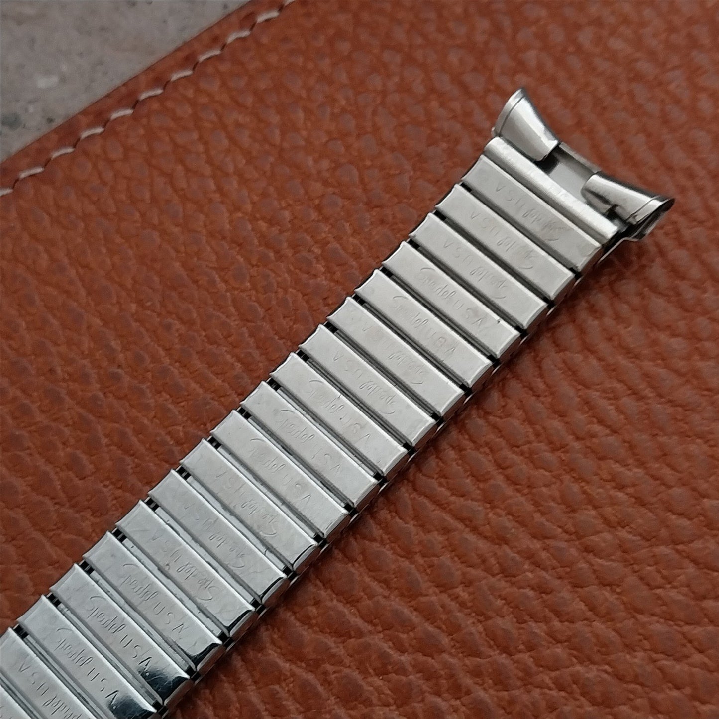 19mm 18mm 17mm Stainless Steel Long Speidel Tribune Twistoflex Watch Band