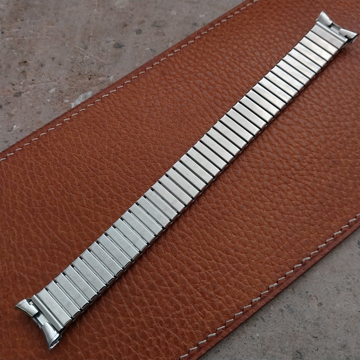 19mm 18mm 17mm Stainless Steel Long Speidel Tribune Twistoflex Watch Band