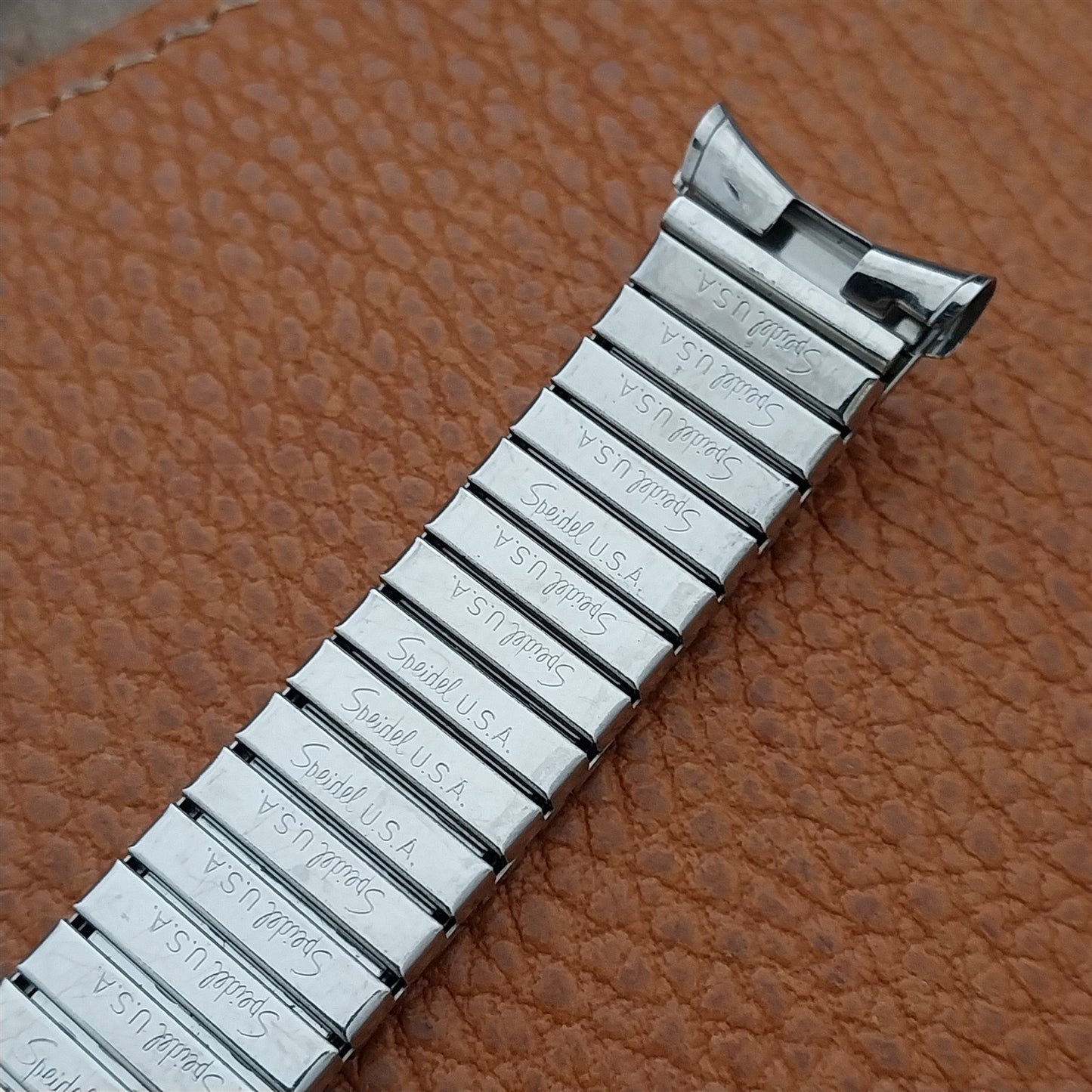 19mm 18mm Speidel Stainless Steel Thunderbird Unused 1970s Vintage Watch Band