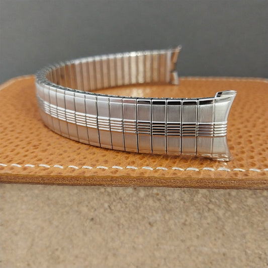 1970s Speidel USA Thunderbird Stainless Steel nos Vintage Watch Band