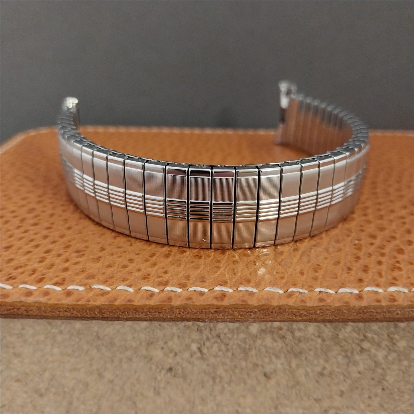 1970s Speidel USA Thunderbird Stainless Steel nos Vintage Watch Band