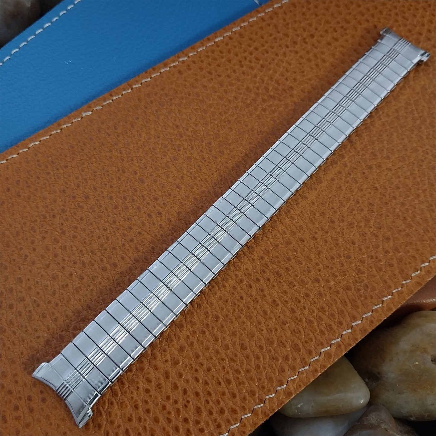 1970s Speidel USA Thunderbird Stainless Steel nos Vintage Watch Band