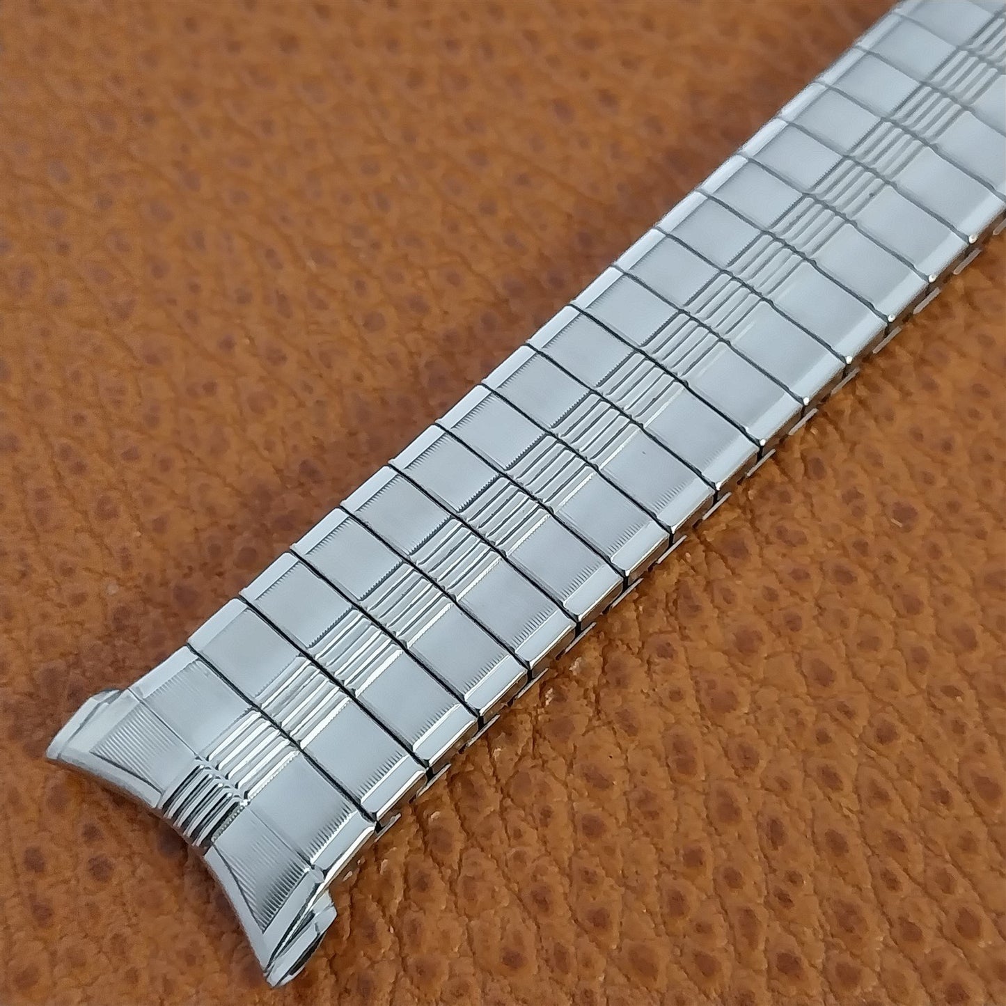 1970s Speidel USA Thunderbird Stainless Steel nos Vintage Watch Band
