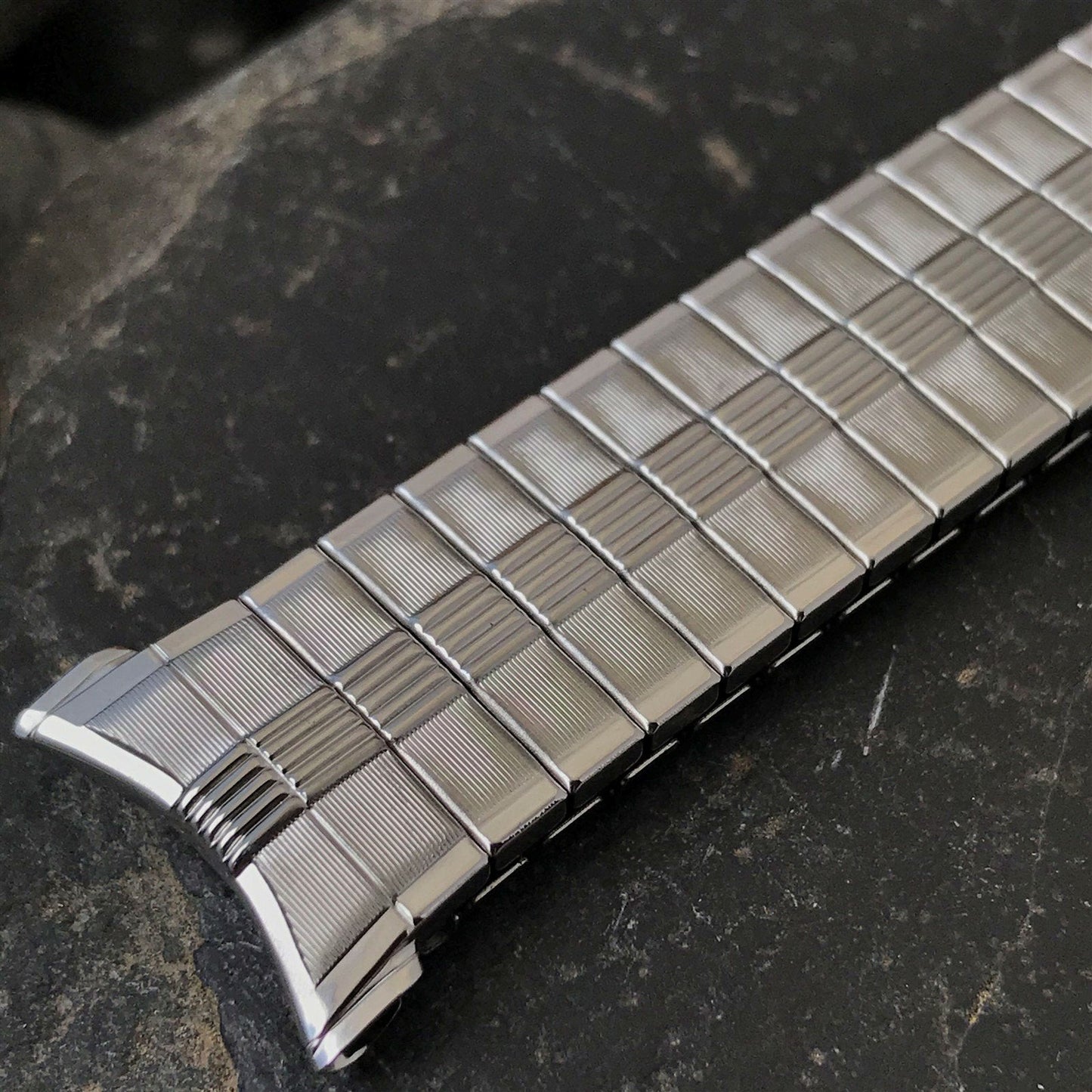 1969 Speidel USA Thunderbird Stainless Steel 19mm nos Vintage Watch Band