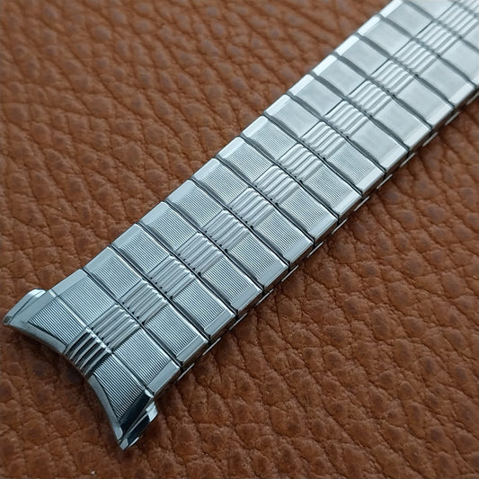 1969 Vintage Speidel Thunderbird Stainless Steel 19mm 18mm 17mm NOSWatch Band