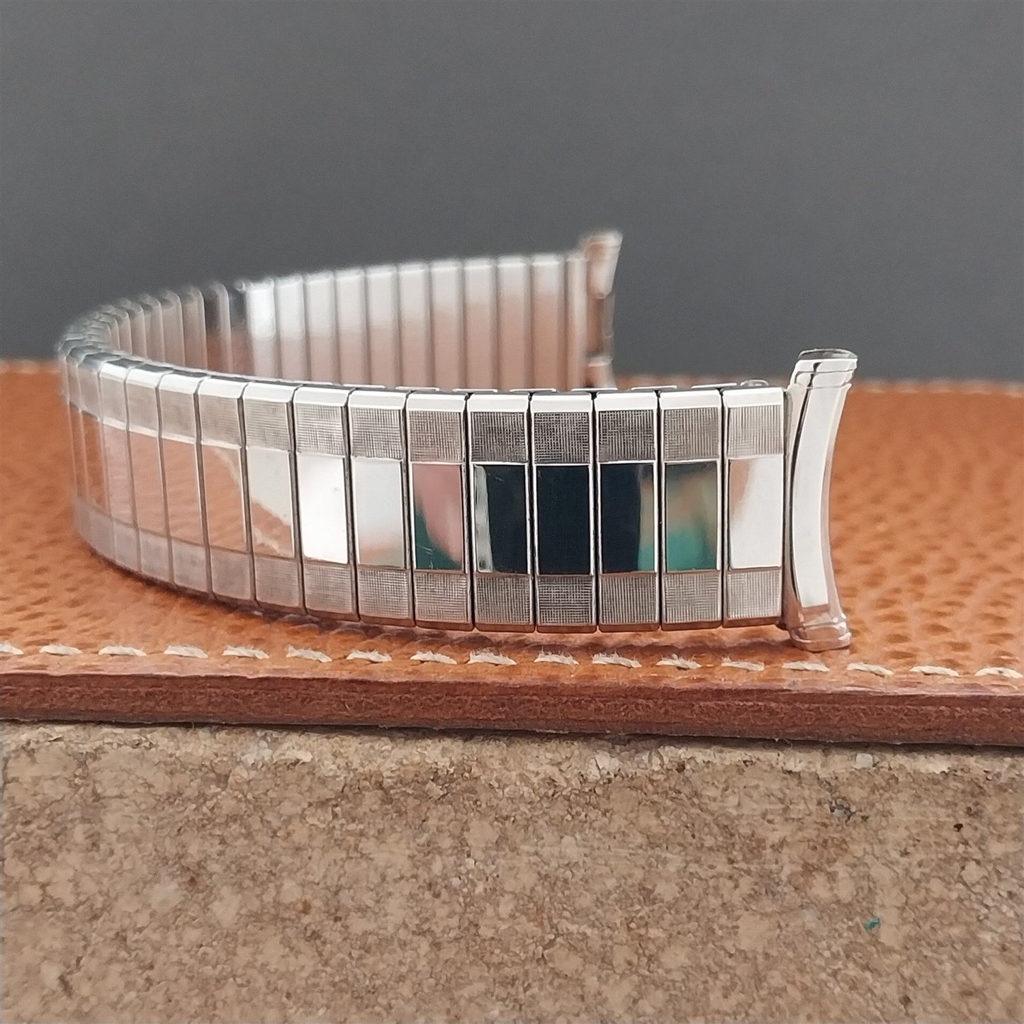 Speidel Sun Valley White Gold Filled 19mm 18mm 16mm Vintage Watch Band