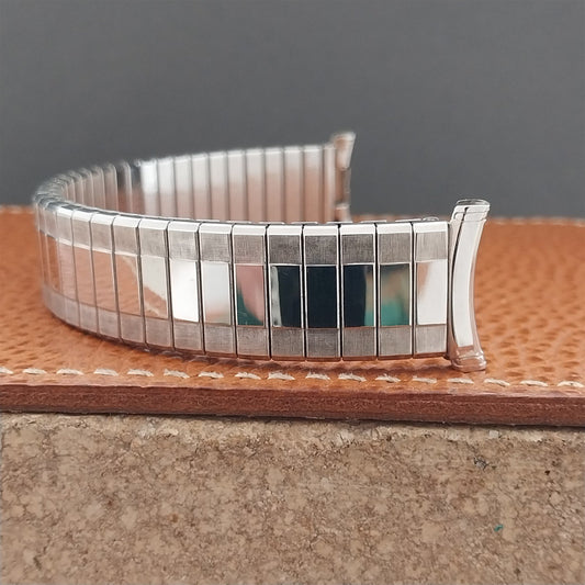 Speidel Sun Valley White Gold Filled 19mm 18mm 16mm Vintage Watch Band