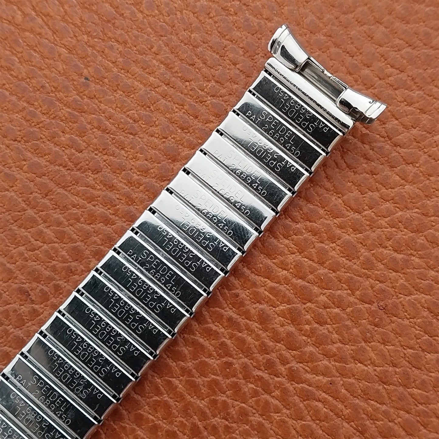 Speidel Sun Valley White Gold Filled 19mm 18mm 16mm Vintage Watch Band