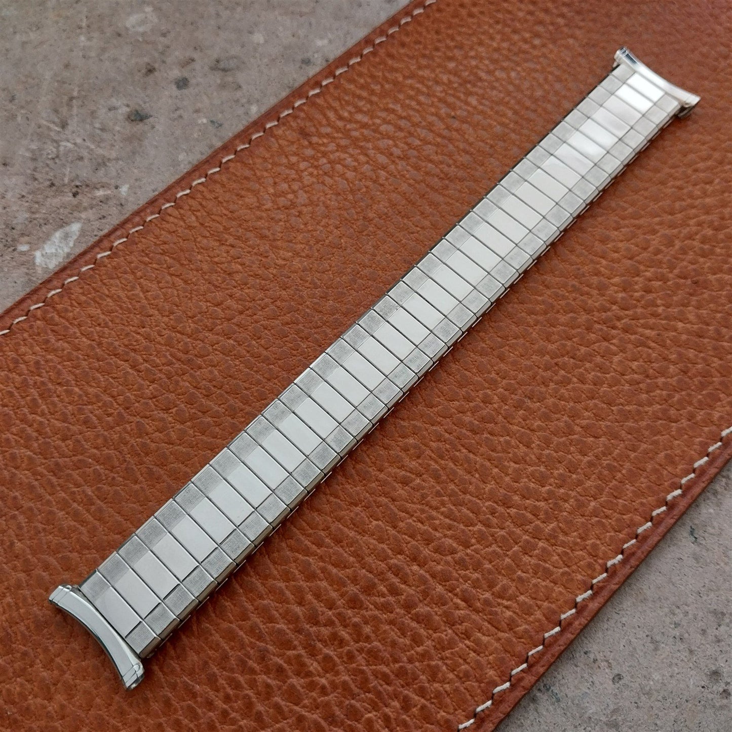 Speidel Sun Valley White Gold Filled 19mm 18mm 16mm Vintage Watch Band