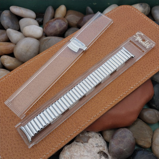 Stainless Steel 19mm 18mm 16mm 1970s Speidel Fullback Unused Vintage Watch Band