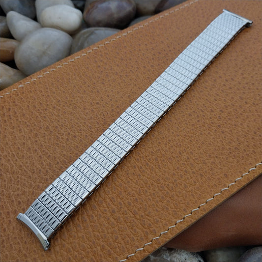 19mm 18mm 16mm Stainless Steel 1970 Speidel Polaris Unused Vintage Watch Band