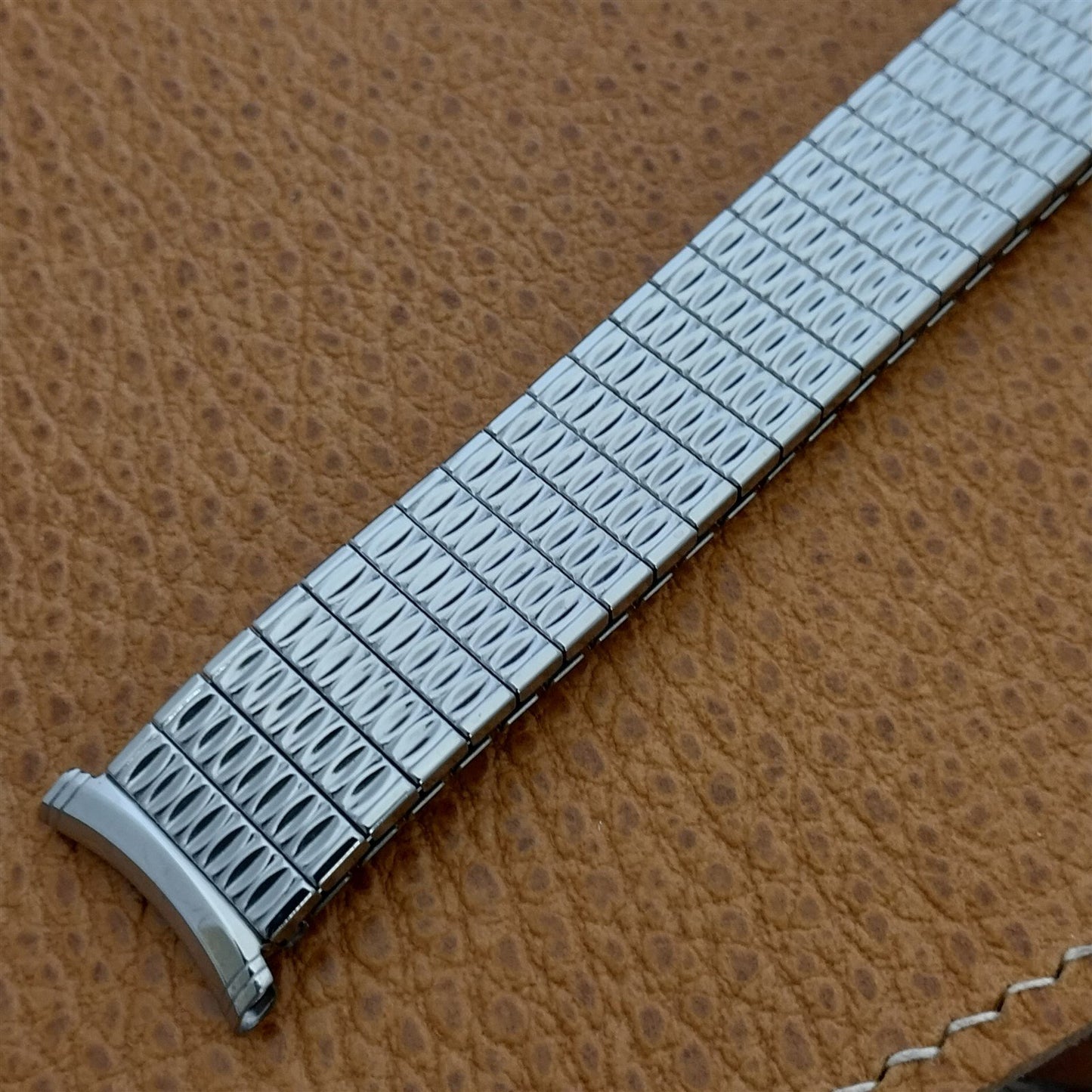 19mm 18mm 16mm Stainless Steel 1970 Speidel Polaris Unused Vintage Watch Band