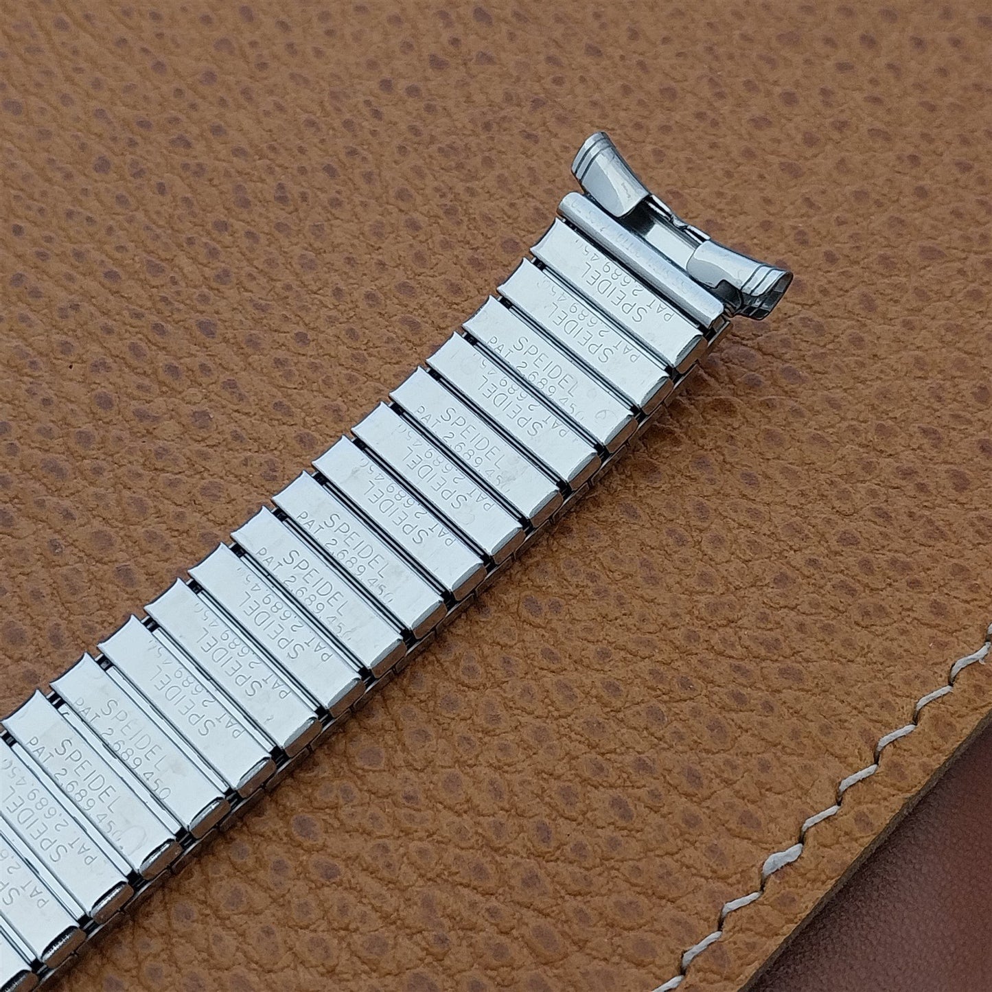 19mm 18mm 16mm Stainless Steel 1970 Speidel Polaris Unused Vintage Watch Band