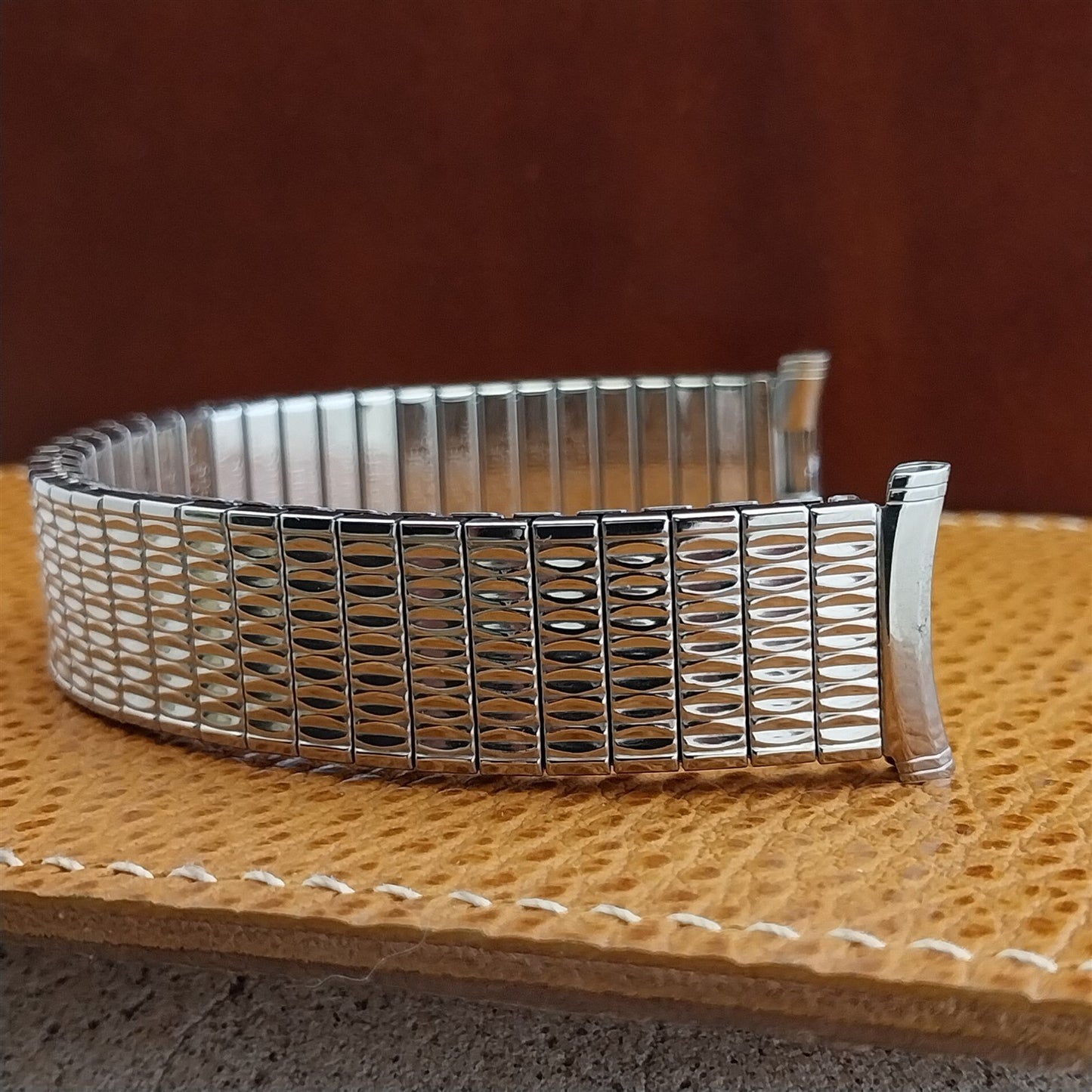 19mm 18mm 16mm Stainless Steel 1970 Speidel Polaris Unused Vintage Watch Band