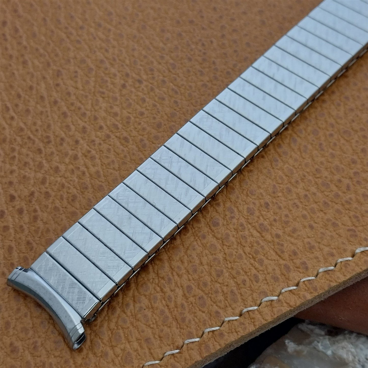 19mm 18mm 17mm 16mm Stainless Steel 70s Speidel Atlantis Long Vintage Watch Band