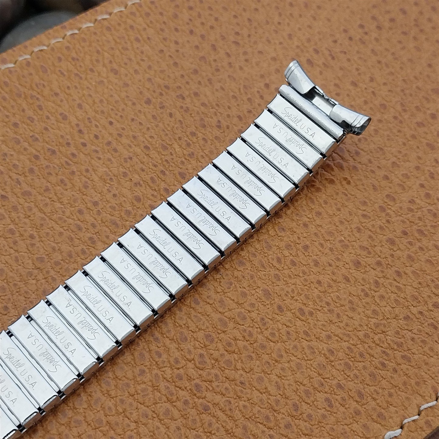 19mm 18mm 17mm 16mm Stainless Steel 70s Speidel Atlantis Long Vintage Watch Band