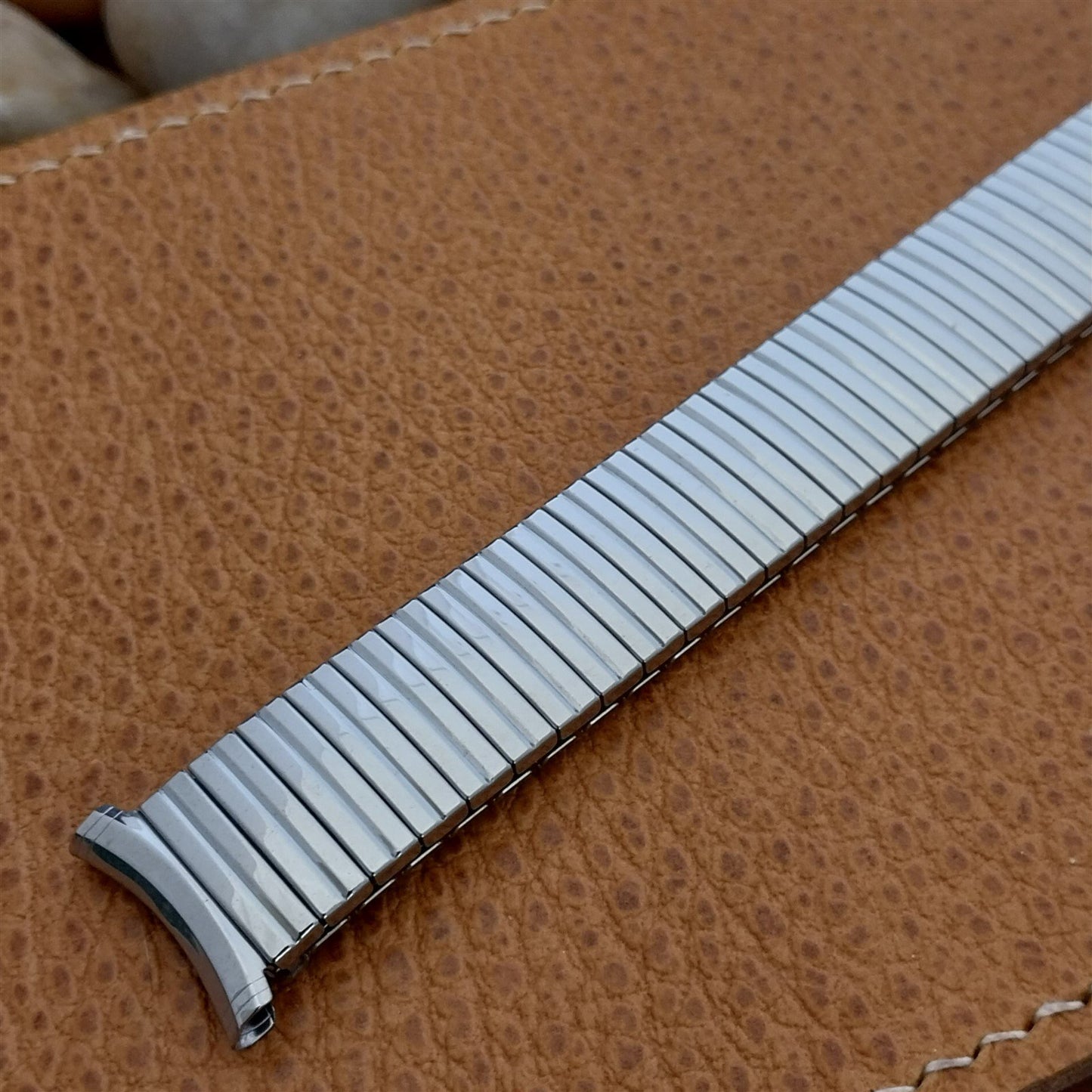19mm 18mm 17mm 16mm Stainless Steel nos 1970 Speidel Linesman Vintage Watch Band