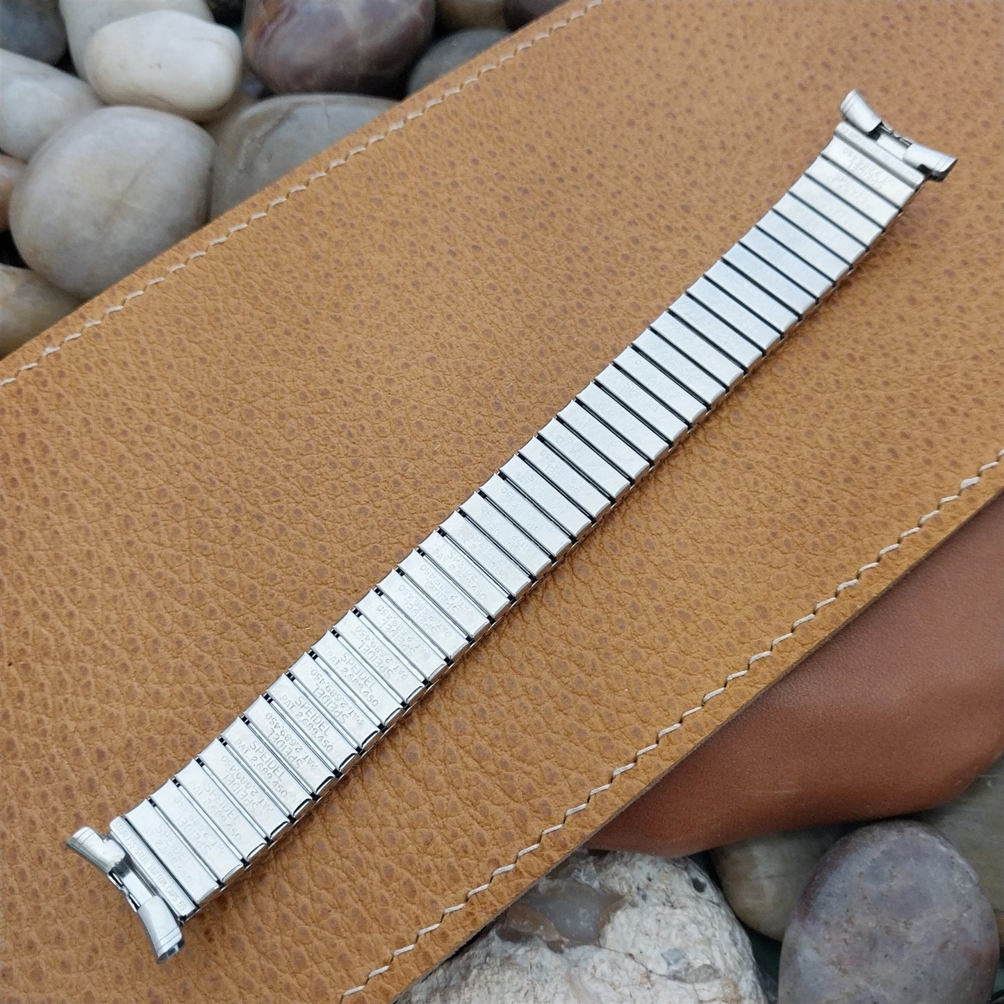 19mm 18mm 17mm 16mm Stainless Steel nos 1970 Speidel Linesman Vintage Watch Band