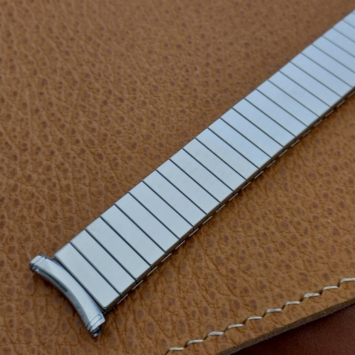 1960s USA Made Stainless Steel Speidel Early Twistoflex NOS Vintage Watch Band