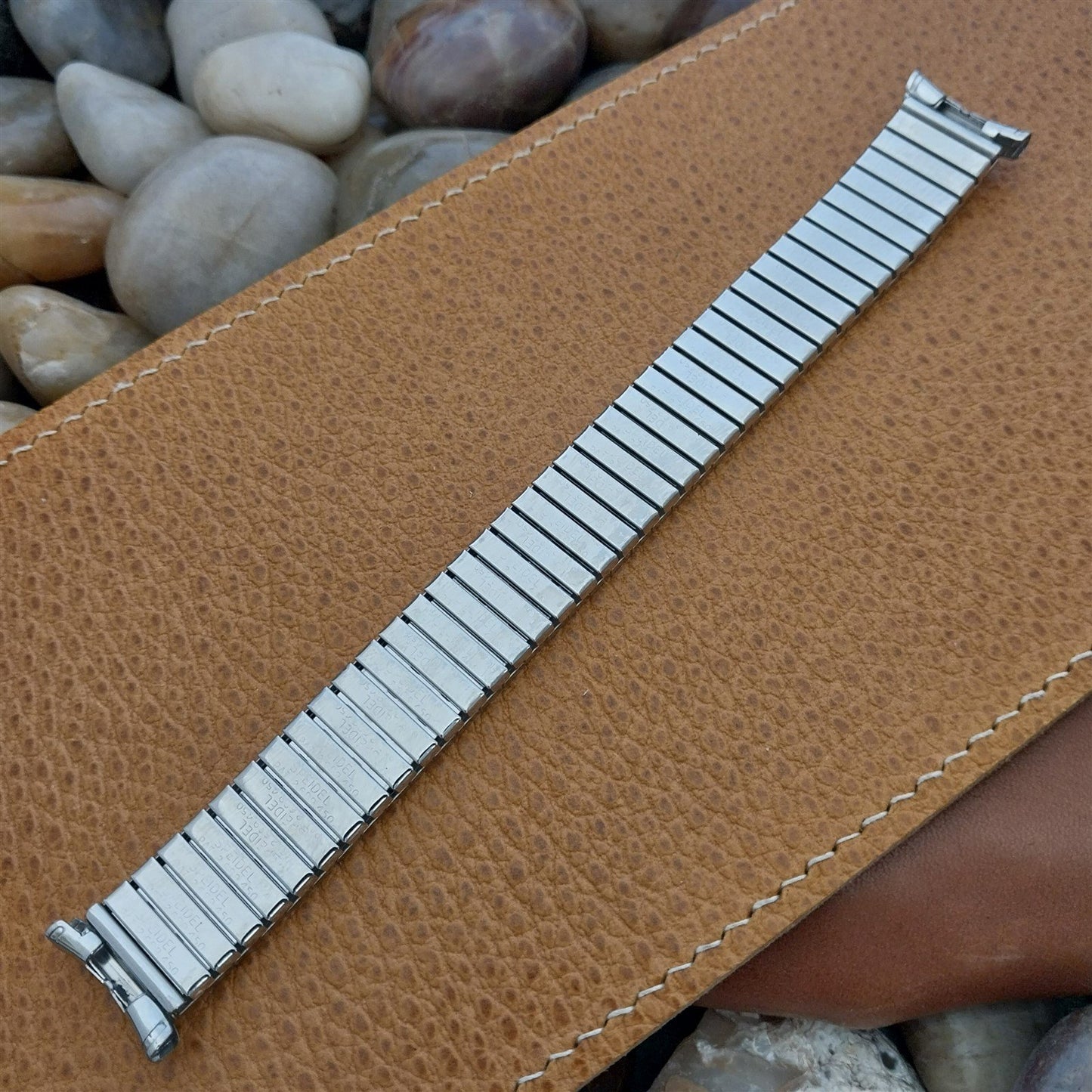 1960s USA Made Stainless Steel Speidel Early Twistoflex NOS Vintage Watch Band