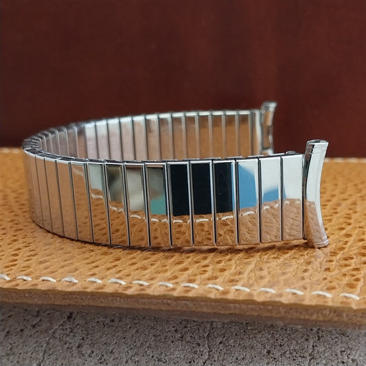 1960s USA Made Stainless Steel Speidel Early Twistoflex NOS Vintage Watch Band