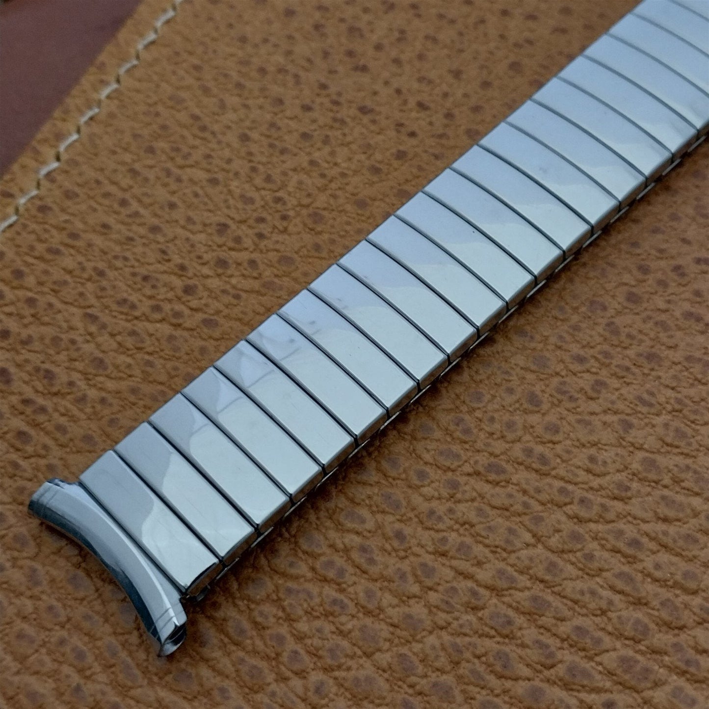 USA Made Stainless Steel Speidel 1969 Twistoflex NOS Vintage Watch Band