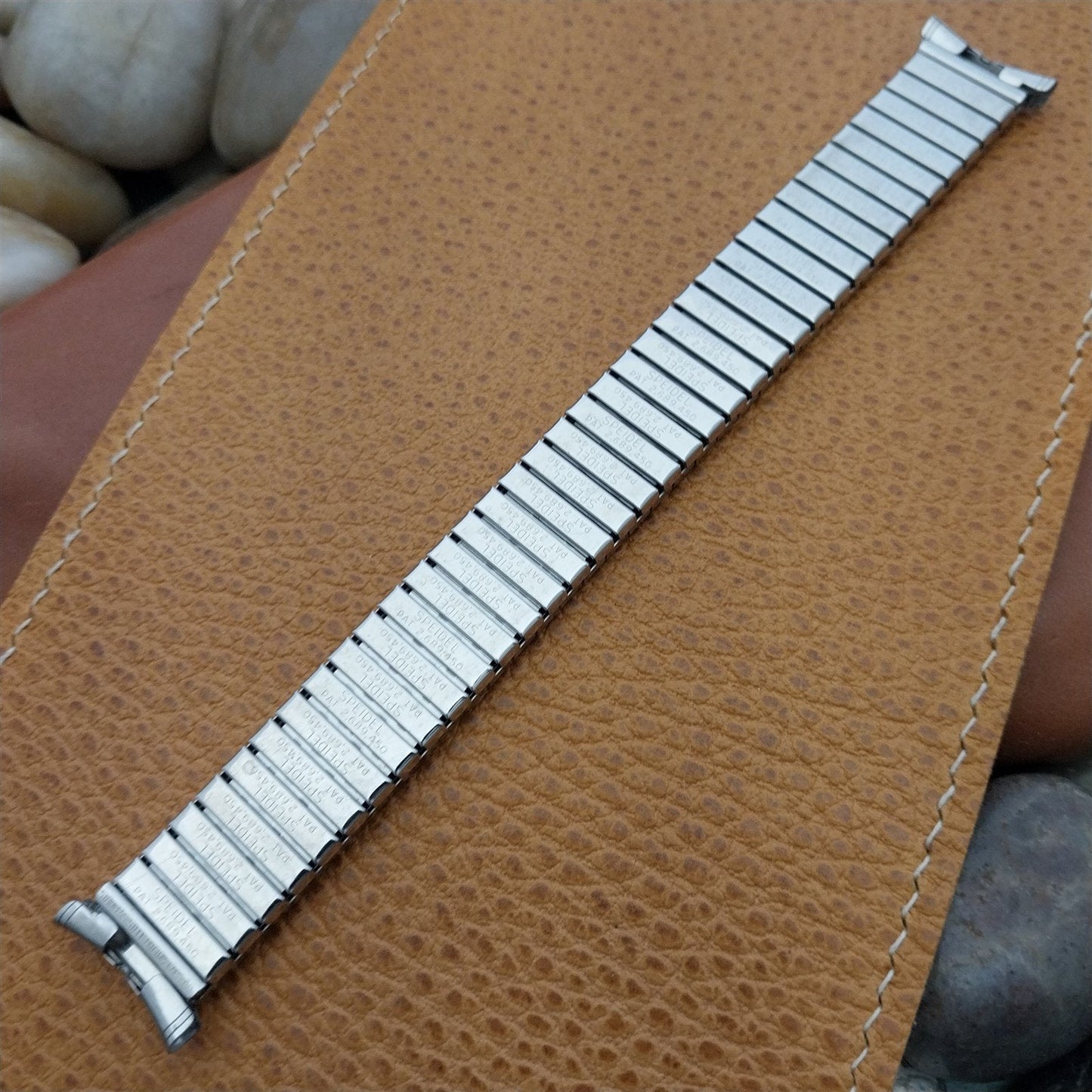 USA Made Stainless Steel Speidel 1968 Twistoflex NOS Vintage Watch Band