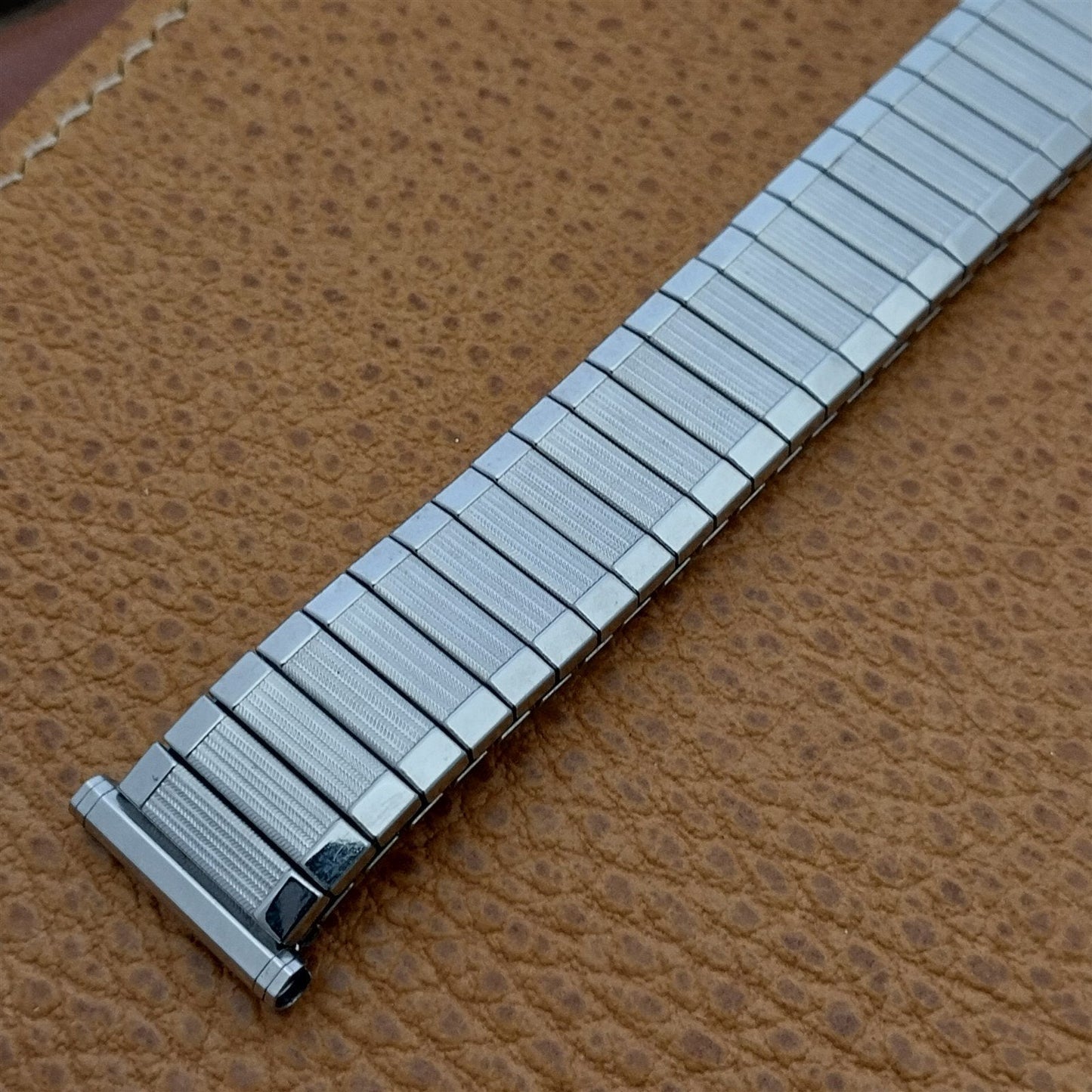 17.2mm Stainless Steel Speidel Aquarius Twistoflex NOS Vintage Watch Band