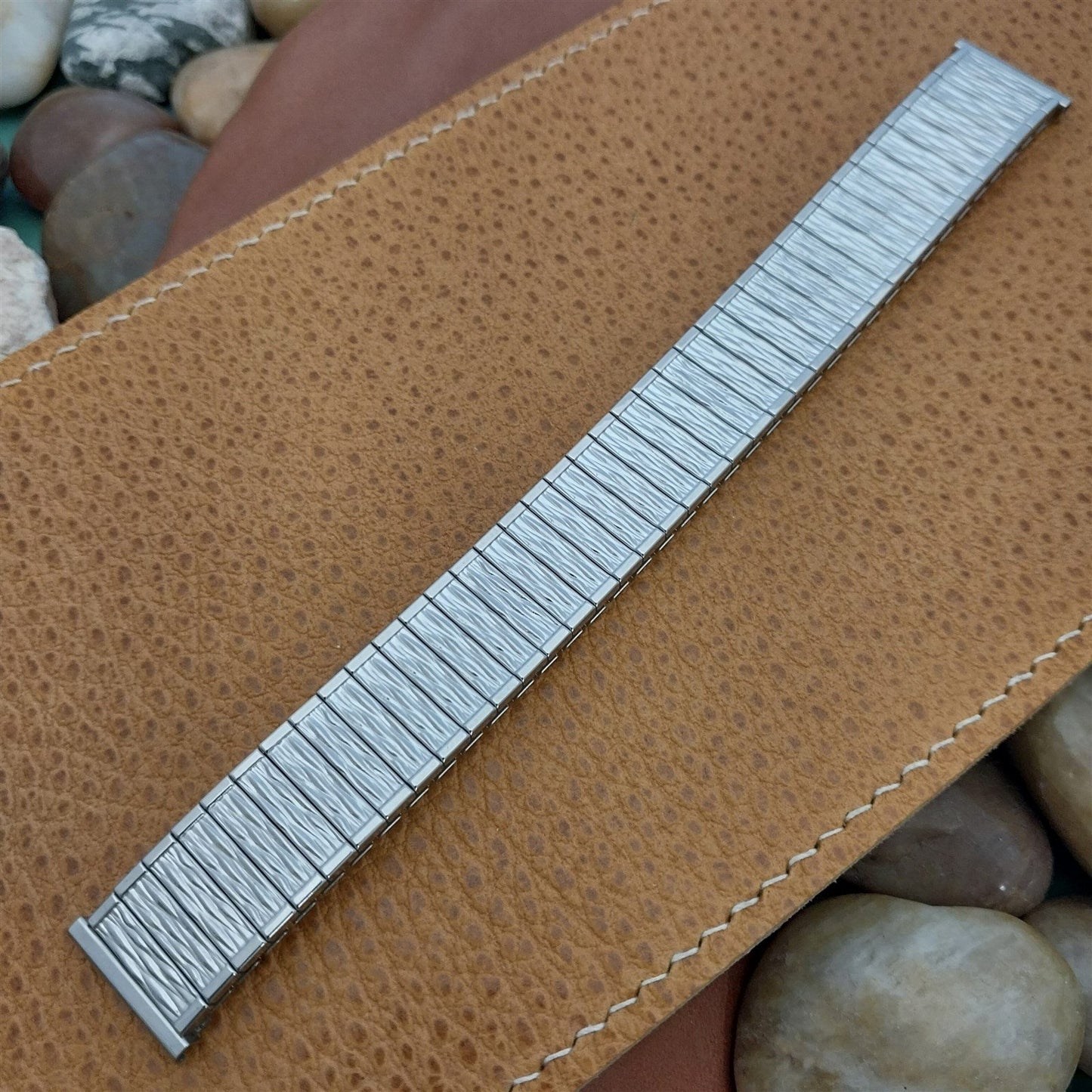 17.2mm 17mm 16mm Stainless Speidel Valencia 1970s Unused Vintage Watch Band