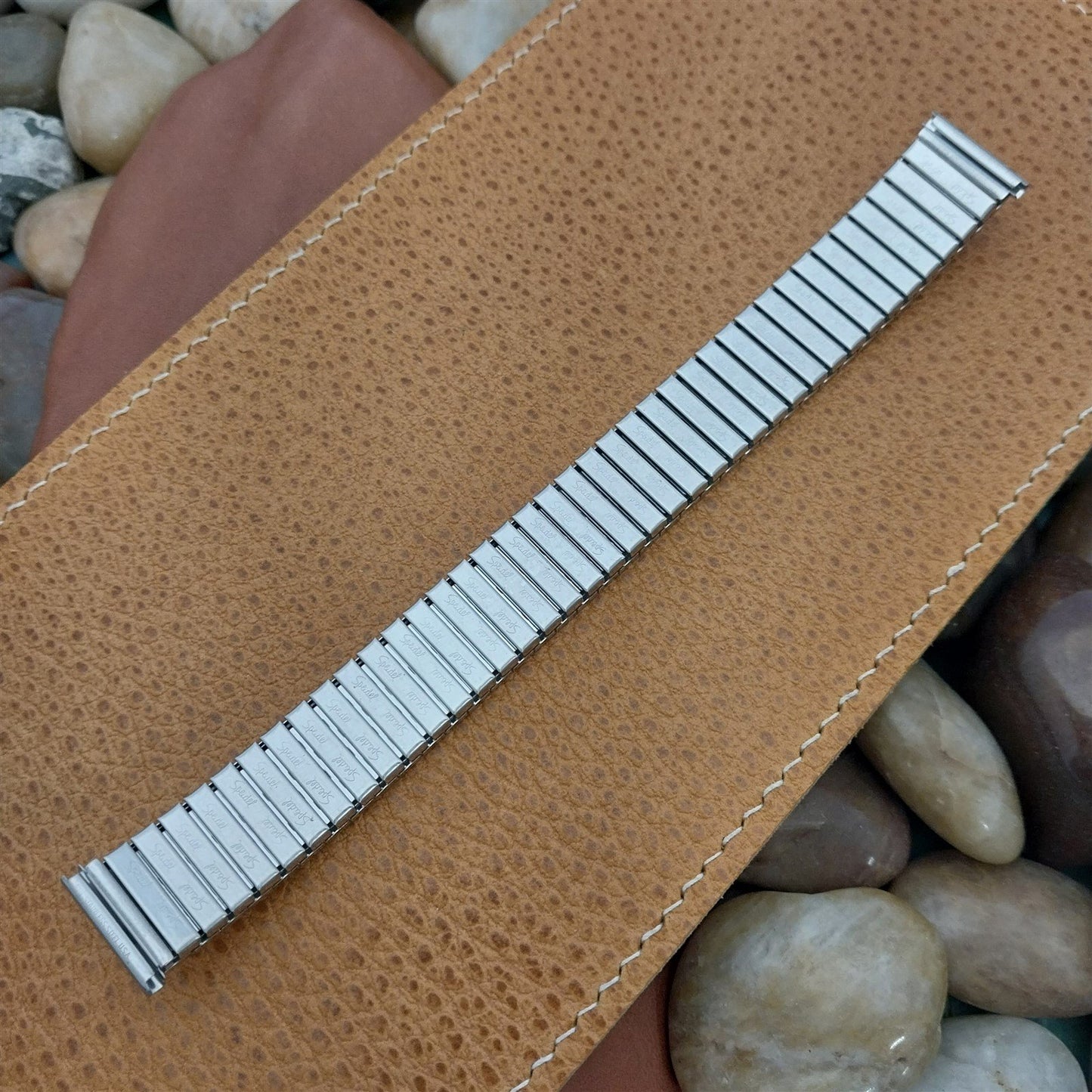 17.2mm 17mm 16mm Stainless Speidel Valencia 1970s Unused Vintage Watch Band