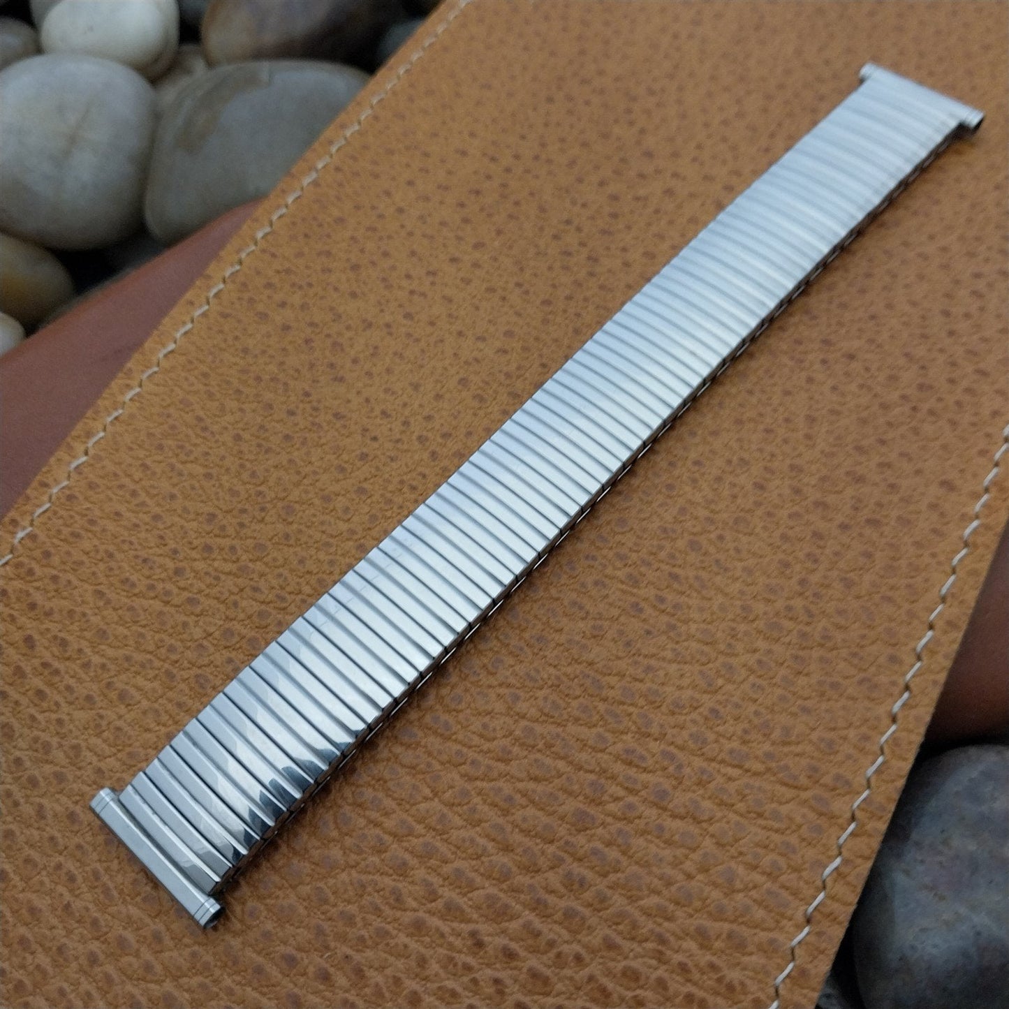 19mm 18mm 16mm Stainless Steel Speidel Linesman 1970s Unused Vintage Watch Band