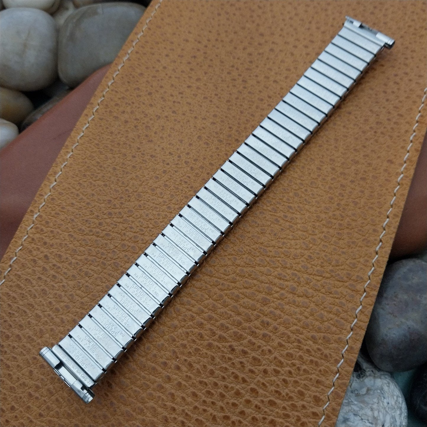 19mm 18mm 16mm Stainless Steel Speidel Linesman 1970s Unused Vintage Watch Band