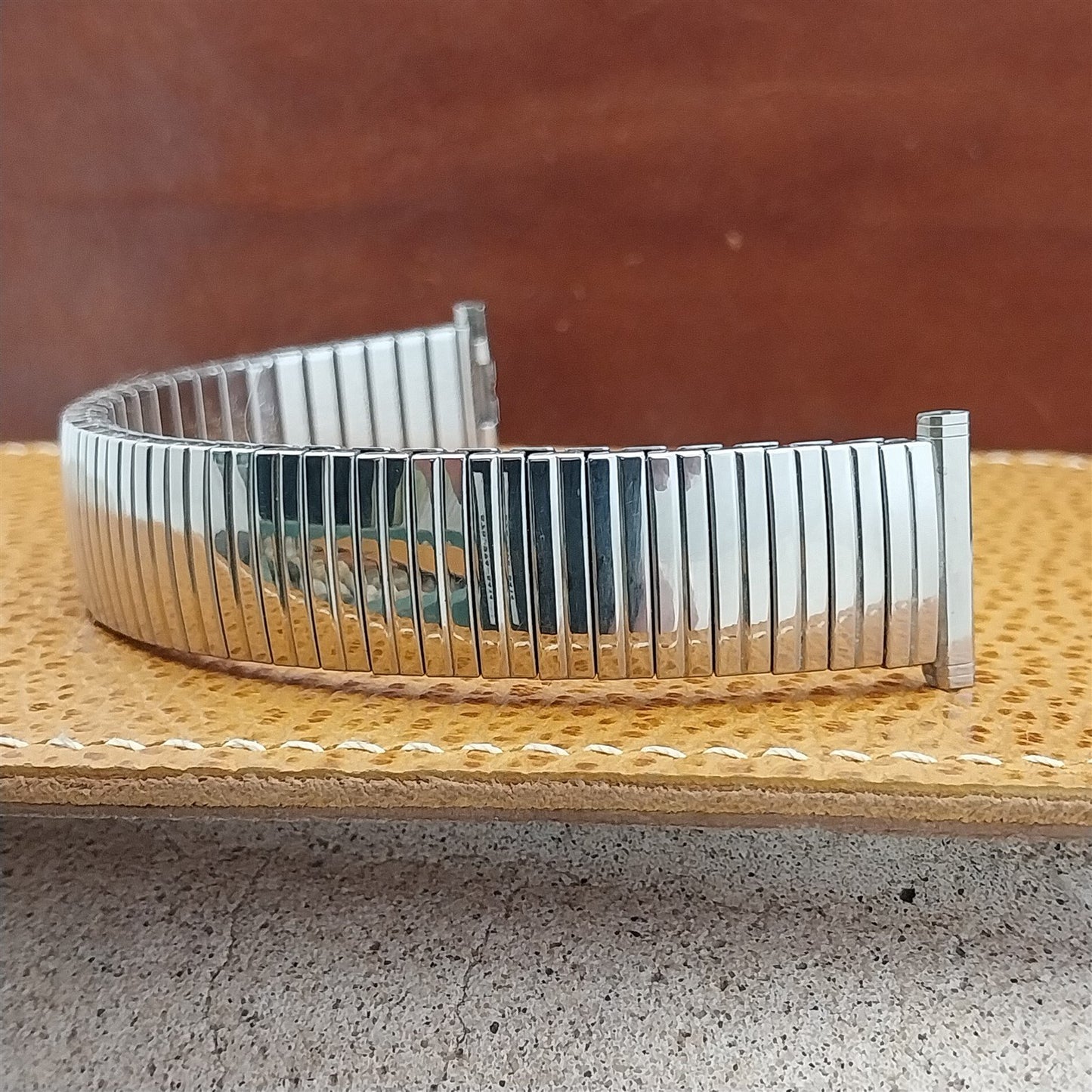 19mm 18mm 16mm Stainless Steel Speidel Linesman 1970s Unused Vintage Watch Band