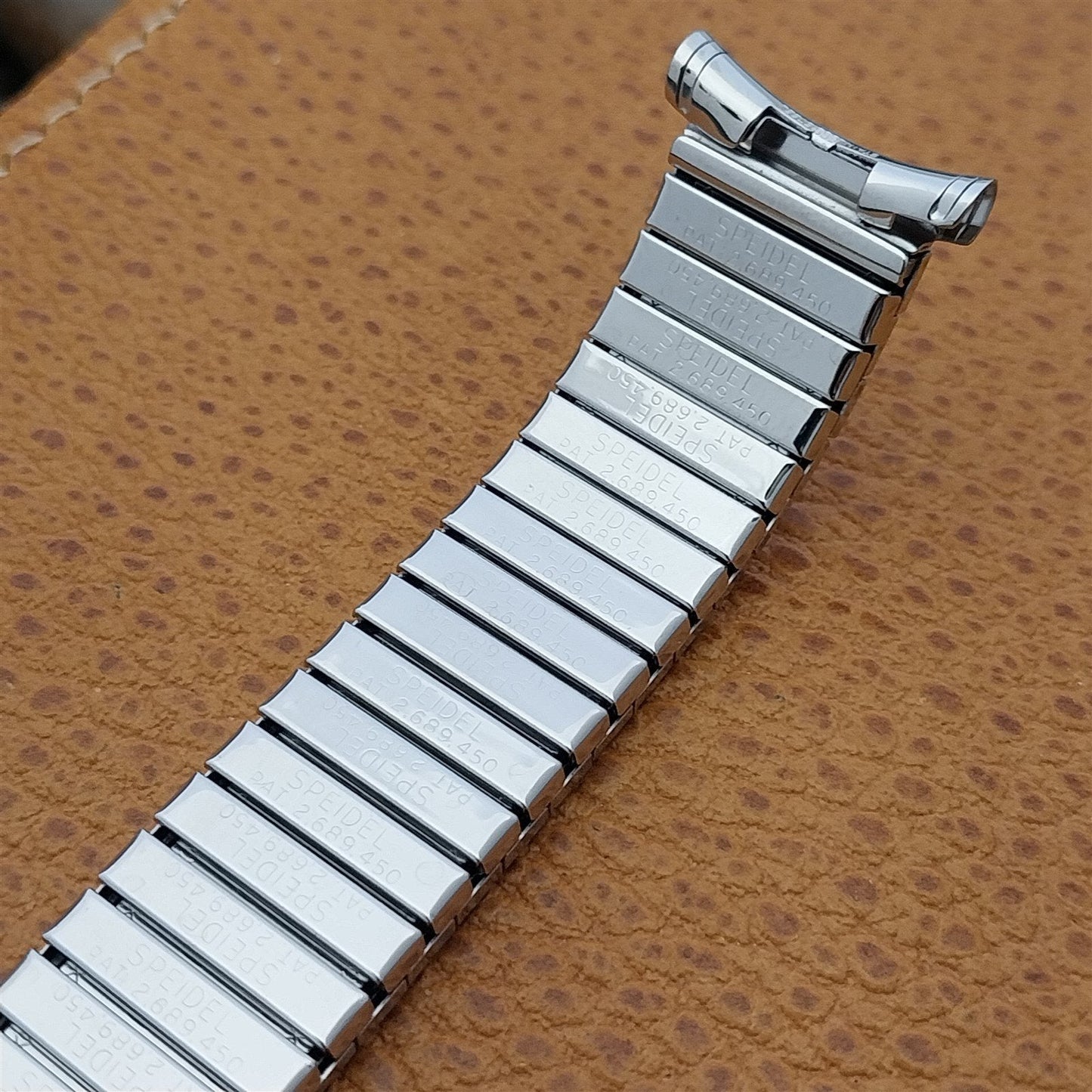 Speidel 1960s Twistoflex Aquarius Stainless Steel NOS Vintage Watch Band