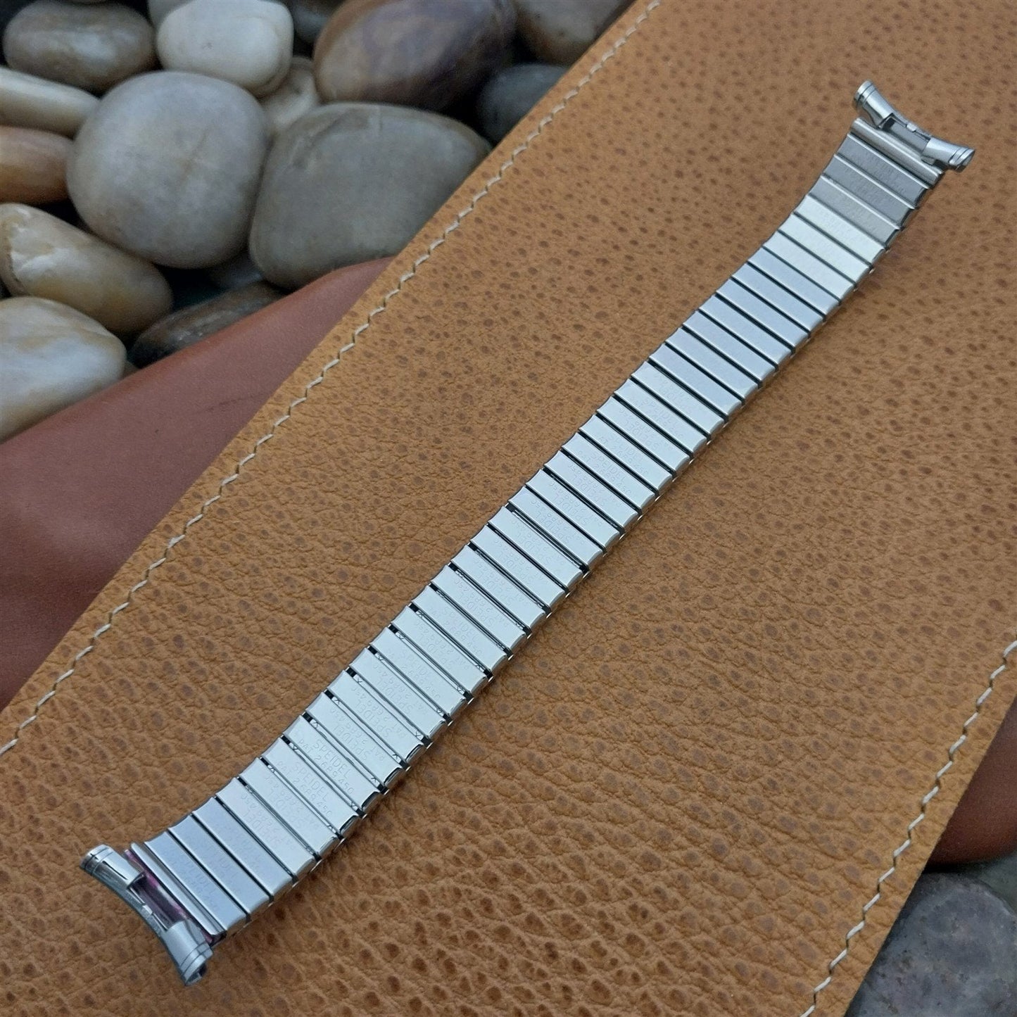 Speidel 1960s Twistoflex Aquarius Stainless Steel NOS Vintage Watch Band