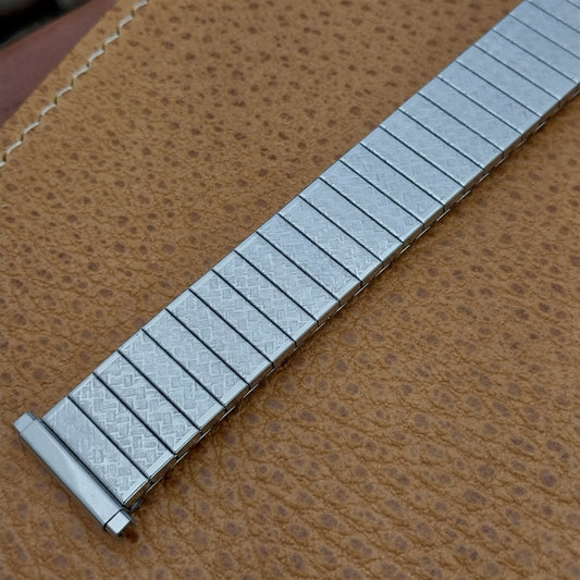 Speidel 16mm 18mm 19mm Stainless Steel 1970s Twistoflex nos Vintage Watch Band