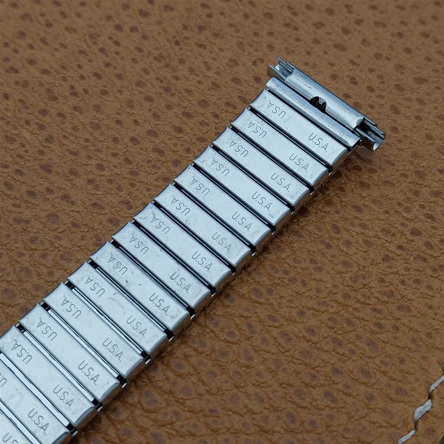 Speidel 16mm 18mm 19mm Stainless Steel 1970s Twistoflex nos Vintage Watch Band