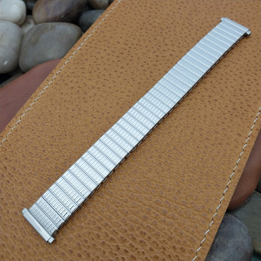 19mm 18mm 16mm Speidel Stainless Steel 1970s Twistoflex nos Vintage Watch Band