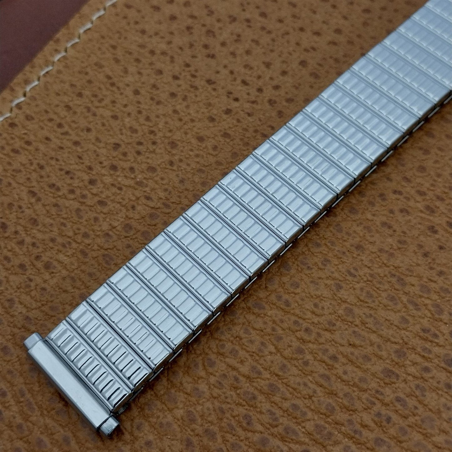 19mm 18mm 16mm Speidel Stainless Steel 1970s Twistoflex nos Vintage Watch Band