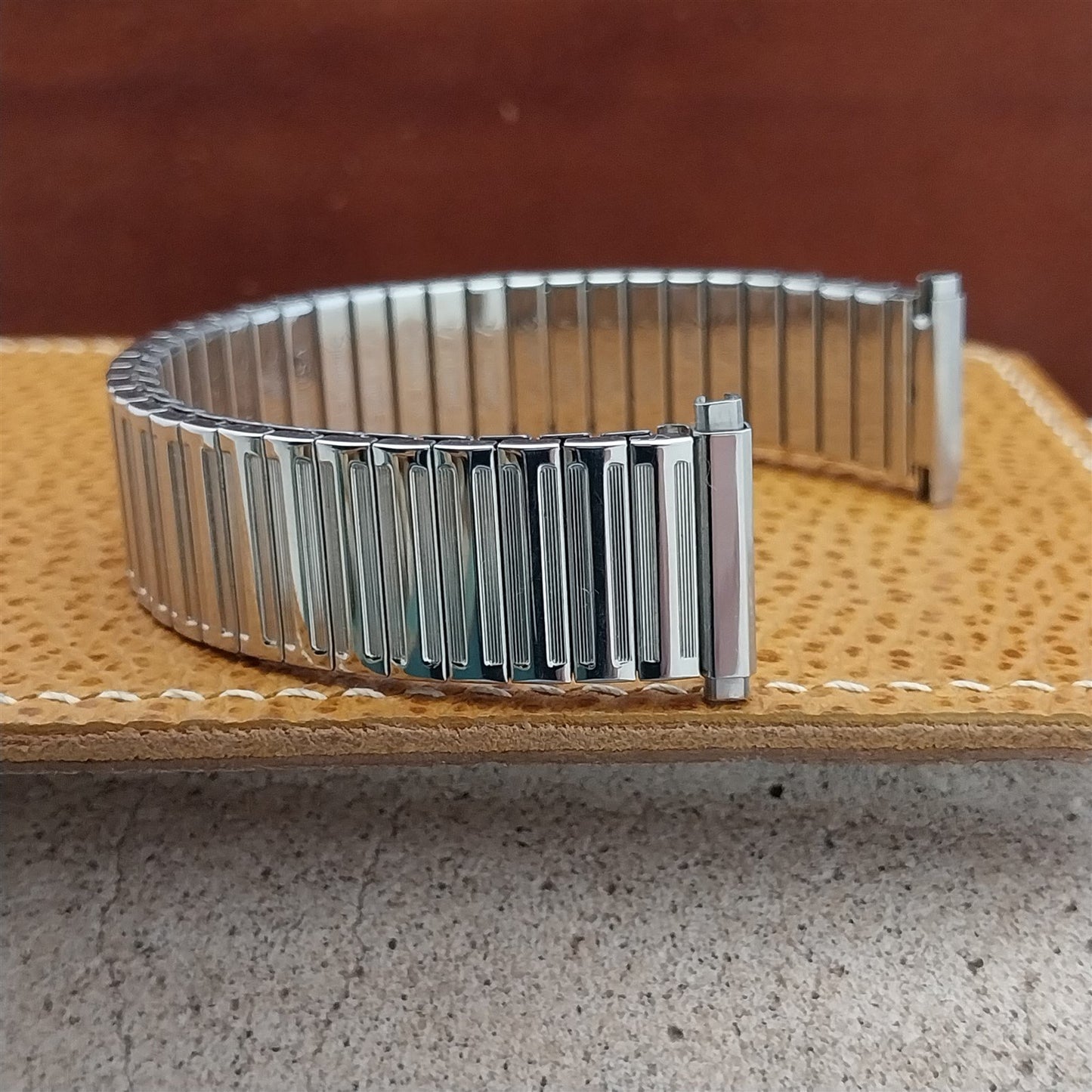 17mm 18mm 19mm Speidel Stainless Steel 1970s Twistoflex nos Vintage Watch Band