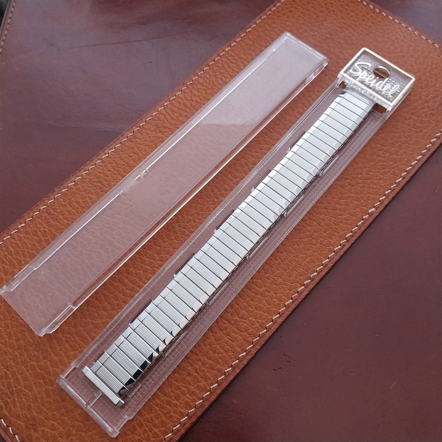 Dexter Morgan Speidel Aquarius Stainless Steel 1970s nos Vintage Watch Band