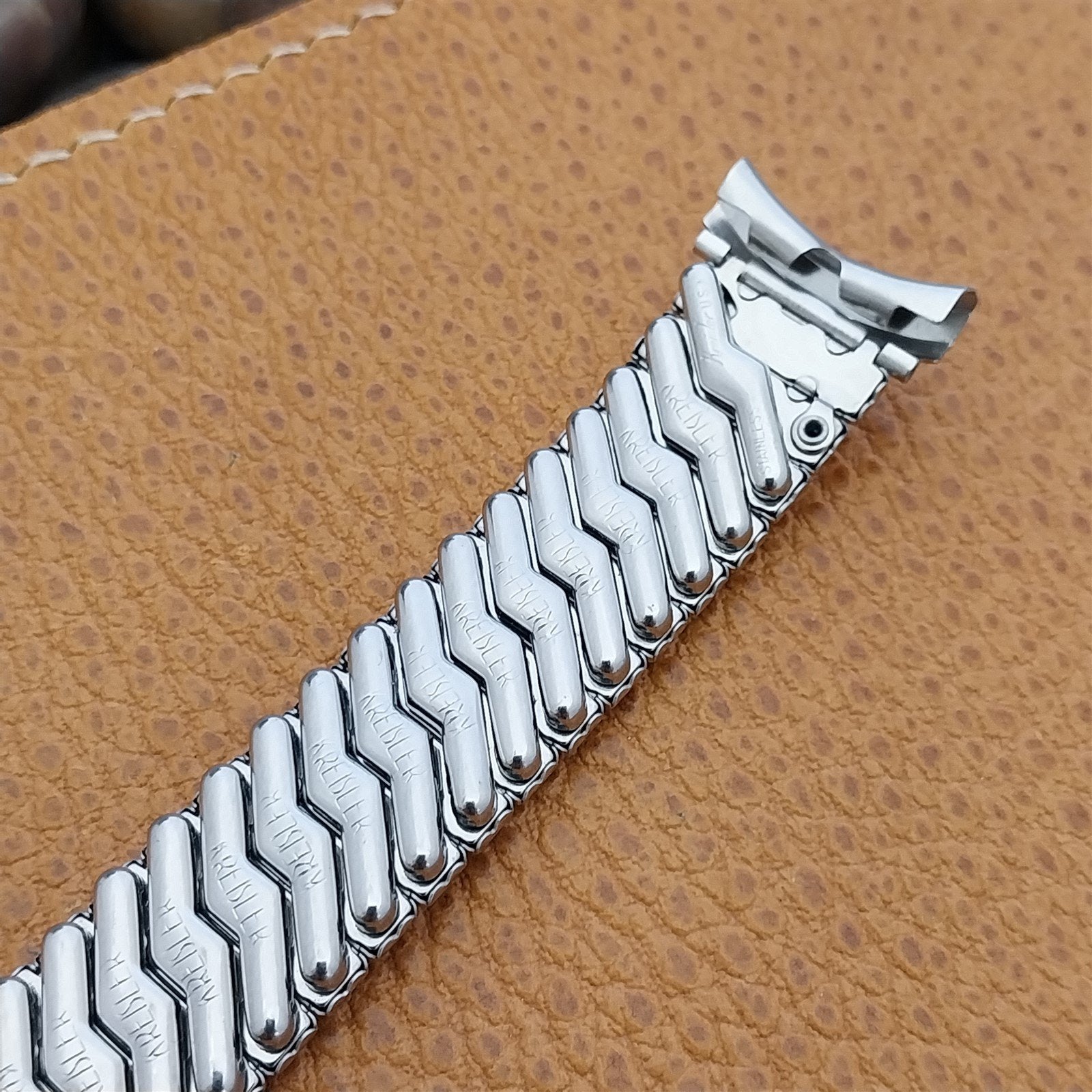 1950s Kreisler 19mm 18mm 17mm Stainless Steel nos Classic Expansion Watch Band